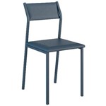 Conjunto 2 Cadeiras Carraro 1709 - Azul Noturno/Napa Azul Noturno