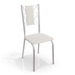 Ficha técnica e caractérísticas do produto Conjunto 2 Cadeiras Kappesberg Crome Lisboa Ii Branco
