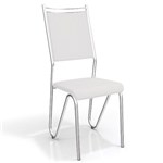Ficha técnica e caractérísticas do produto Conjunto 2 Cadeiras Kappesberg Crome Londres Ii Branco