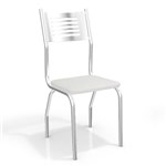 Ficha técnica e caractérísticas do produto Conjunto 2 Cadeiras Kappesberg Crome Munique Ii Branco