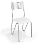 Ficha técnica e caractérísticas do produto Conjunto 2 Cadeiras Kappesberg Crome Nápoles Ii Branco