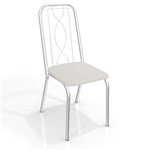 Ficha técnica e caractérísticas do produto Conjunto 2 Cadeiras Kappesberg Crome Viena Ii Branco