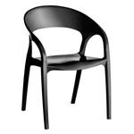 Ficha técnica e caractérísticas do produto Conjunto 2 Cadeiras Kappesberg Glass Plus UZ8004 - Preto