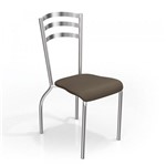 Ficha técnica e caractérísticas do produto Conjunto 2 Cadeiras Portugal Crome 2C007CR-21 Marrom - Kappesberg - Kappesberg