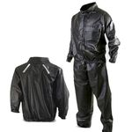 Ficha técnica e caractérísticas do produto Conjunto capa chuva para motoqueiro calça jaqueta G