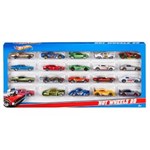 Ficha técnica e caractérísticas do produto Conjunto com 20 Carrinhos Hot Wheels Mattel H7045