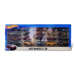 Ficha técnica e caractérísticas do produto Conjunto com 20 Carrinhos - Hot Wheels - Mattel