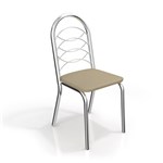 Ficha técnica e caractérísticas do produto Conjunto com 4 Cadeiras Holanda Cromada 4C009 Kappesberg