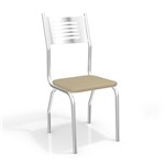 Ficha técnica e caractérísticas do produto Conjunto com 4 Cadeiras Munique Cromada 4C047 Kappesberg
