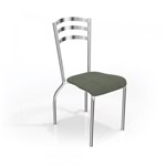 Ficha técnica e caractérísticas do produto Conjunto com 4 Cadeiras Portugal Cromada 4C007 Kappesberg