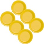 Ficha técnica e caractérísticas do produto Conjunto com 6 Pratos Fundos 23cm - Mail Order Yellow - Oxford Daily