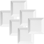 Ficha técnica e caractérísticas do produto Conjunto com 6 Pratos Rasos 26,5x26,5cm - Mail Order Quartier White - Oxford