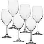 Ficha técnica e caractérísticas do produto Conjunto com 6 Taças de Vinho em Cristal Rome 455ml