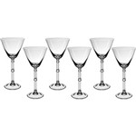 Ficha técnica e caractérísticas do produto Conjunto com 6 Taças para Vinho Branco 300ml Cristal Venezia Classic - Oxford Crystal