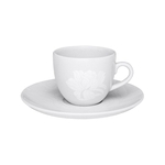 Ficha técnica e caractérísticas do produto Conjunto com 6 Xícaras de Chá com Pires - Mail Order Coup Blanc - Oxford