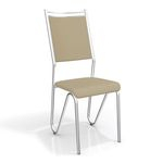 Ficha técnica e caractérísticas do produto Conjunto com 2 Cadeiras Londres Cromada 2C056 Kappesberg