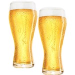 Ficha técnica e caractérísticas do produto Conjunto com 2 Copos Cerveja Budweiser 400ml - Globimport