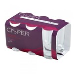 Ficha técnica e caractérísticas do produto Conjunto Copo Liverpool Long Drink Cristal - Cisper