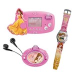 Ficha técnica e caractérísticas do produto Conjunto das Princesas Candide com Minigame, Rádio e Relógio