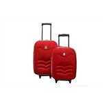 Ficha técnica e caractérísticas do produto Conjunto de 02 Malas para Viagem 16/20 Duo Batiki - Vermelha