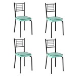 Conjunto de 4 Cadeiras Juliana Verde