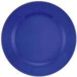 Ficha técnica e caractérísticas do produto Conjunto de 6 Pratos Rasos 24cm Donna Azul