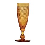 Ficha técnica e caractérísticas do produto Conjunto de 6 Taças para Champagne 185ml Âmbar Jaca Bon Gourmet