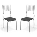 Ficha técnica e caractérísticas do produto Conjunto de Cadeiras de Cozinha Copenhagen II 2 Peças