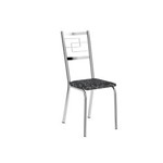Ficha técnica e caractérísticas do produto Conjunto de 2 Cadeiras em Aço Cromado Napa - PRATA