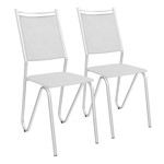 Ficha técnica e caractérísticas do produto Conjunto de Cadeiras Londres 2 Peças C056 Crome