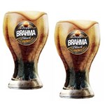 Ficha técnica e caractérísticas do produto Conjunto de Copos para Cerveja Crisal Chopp Brahma 430 Ml - 2 Peças