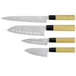 Ficha técnica e caractérísticas do produto Conjunto de Facas para Sushi Dynasty Kitchen 13088 - 4 Peças