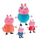 Conjunto de Figuras - Peppa Pig - Família da Peppa