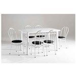 Ficha técnica e caractérísticas do produto Conjunto de Mesa com 6 Cadeiras - Centro do Móvel