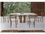 Conjunto de Mesa com 6 Cadeiras - Herval Vivere Prime MH 5261/3223