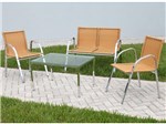 Ficha técnica e caractérísticas do produto Conjunto de Mesa para Jardim com 3 Cadeiras - Alegro Móveis CJMC112319.0001