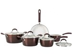 Conjunto de Panelas Brinox Cuisine Ceramic - Alumínio com Revestimento Cerâmico 5 Peças