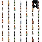 Ficha técnica e caractérísticas do produto Conjunto de Porta Copos Garrafas de Cerveja 2301320036867 - 4 Peças