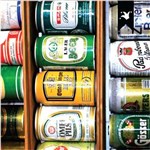 Ficha técnica e caractérísticas do produto Conjunto de Porta Copos Latas de Cerveja 2301320036863 - 4 Peças