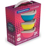 Ficha técnica e caractérísticas do produto Conjunto de Potes Tramontina 3 Peças 25099947 - Tramontina Inox
