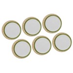 Ficha técnica e caractérísticas do produto Conjunto de Pratos de Sobremesa Oxford Moon Vime em Porcelana 21,6cm - 6 Peças