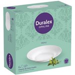 Ficha técnica e caractérísticas do produto Conjunto de Pratos Fundos Duralex Opaline 6 Peças, Branco - Branco