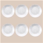 Ficha técnica e caractérísticas do produto Conjunto de Pratos Fundos Oxford Porcelanas Blanc 24 CM em Porcelana EM14-4787 - 6 Peças