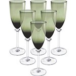 Ficha técnica e caractérísticas do produto Conjunto de Taças Hercules Champagne 6 Peças 320ml