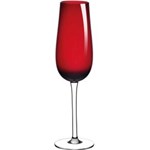 Ficha técnica e caractérísticas do produto Conjunto de Taças Vermelhas Ruby Enjoy para Champagne 300 ML em Vidro 311015978 – 6 Peças