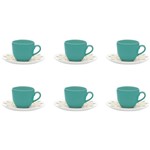 Ficha técnica e caractérísticas do produto Conjunto de Xícaras Café 6 Peças Lindy Hop Coup EM23-4639 Oxford
