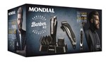 Ficha técnica e caractérísticas do produto Conjunto Especial Mondial Kit Barber KT-72 Preto