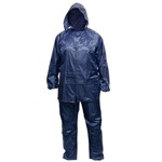 Ficha técnica e caractérísticas do produto Conjunto Impermeável Azul Jaqueta Calça Scott GG Nautika