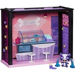 Ficha técnica e caractérísticas do produto Conjunto Littlest Pet Shop Cenário Estiloso Salão de Doces Hasbro