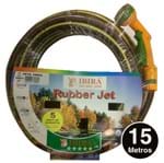 Ficha técnica e caractérísticas do produto Conjunto Mangueira Rubber Jet 15m Ibirá